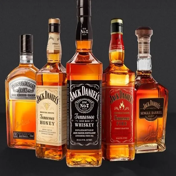 Top Jack Daniel's Tennessee Blended Whiskey Liquor in Bottle Packaging From U.S.A