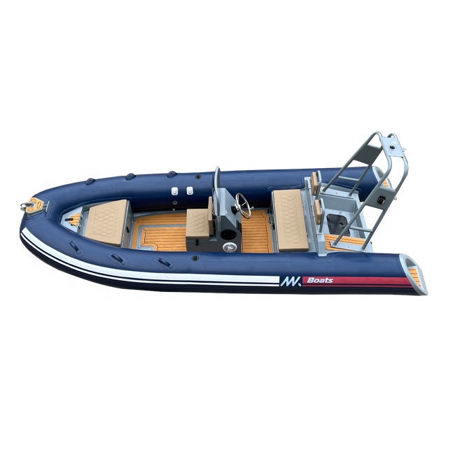 16ft Rhib 480 горячая Распродажа алюминиевая ребристая гипалон/ПВХ надувные гребные лодки