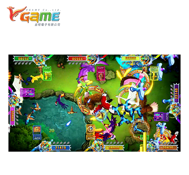 VGAME рыба стрельба игра Птица рай США для продажи