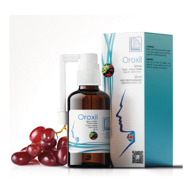 OROXIL SPRAY natural throat spray Made in Italy for inflammation of the pharynx and upper airways
