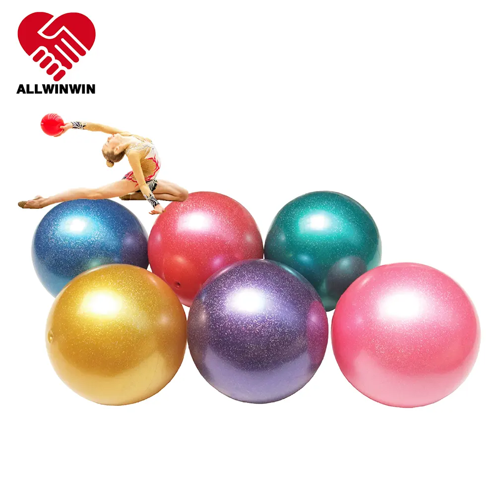 ALLWINWIN RGB01 Rhythmic Gymnastics Ball - Glittery Surface 13/15/16.5/19cm Artistic Competition