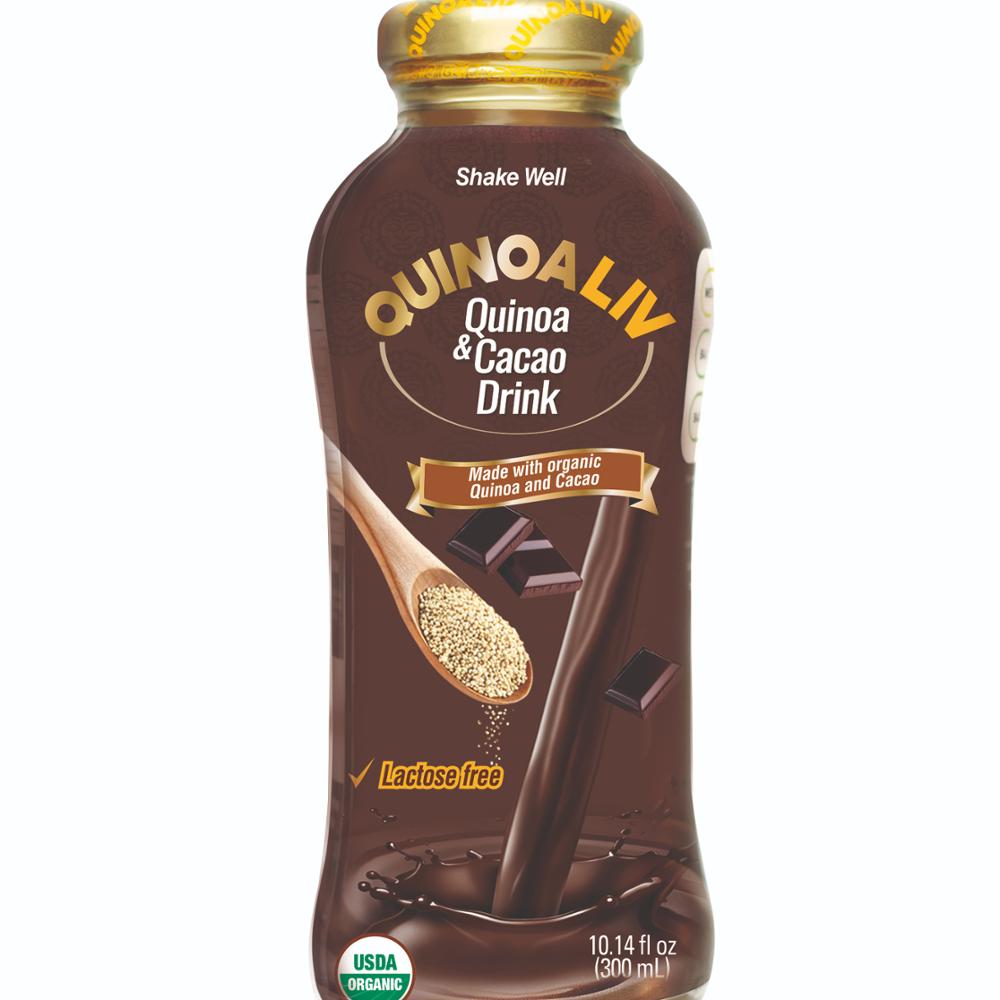 Безлактозный андийский суперпищевой Quinoa Liv шоколадные напитки 300 мл Superfood Quinoa напиток бесплатно