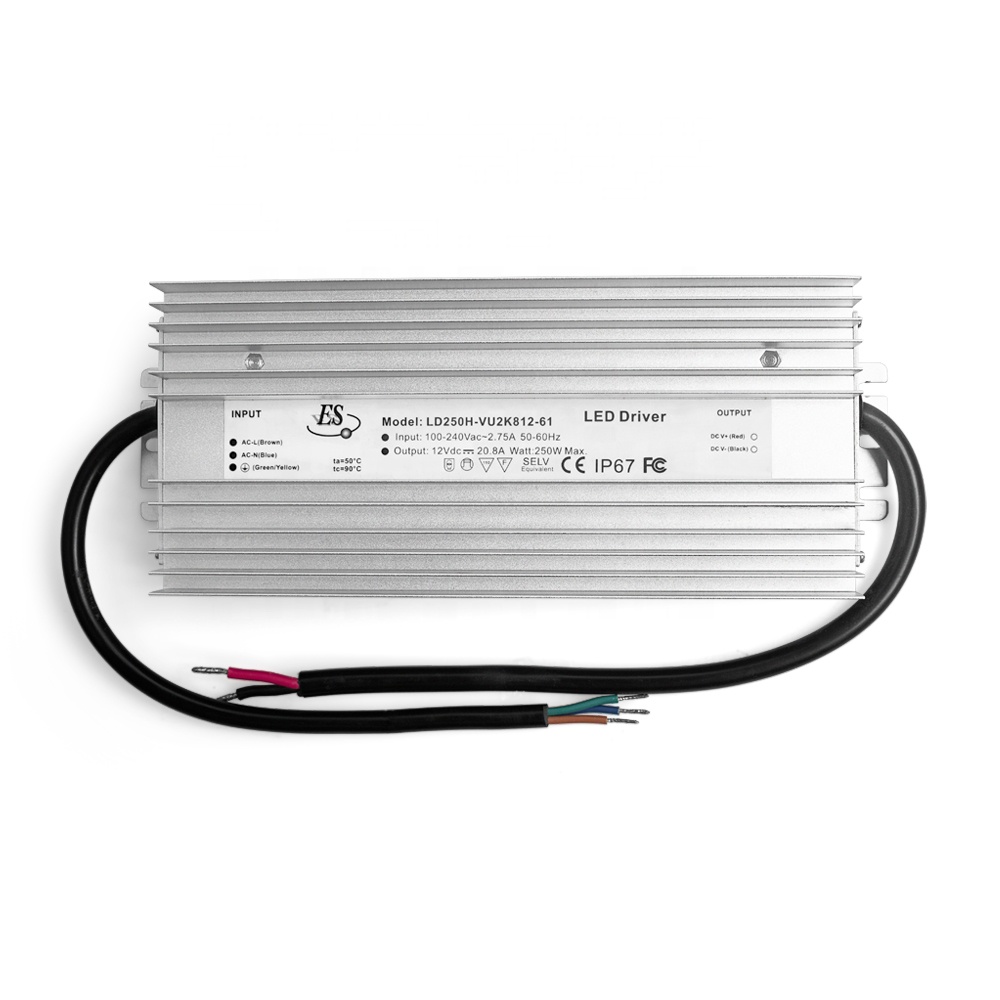 ES CE IP67 300W 24V 12.5A AC-DC, и он имеет высокую эффективность contage напряжение светодиодный драйвер