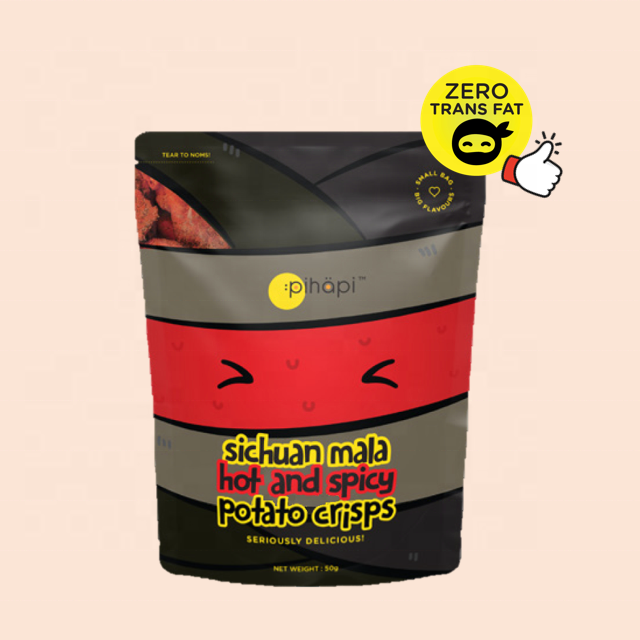 Pihapi, супер Аутентичные Горячие и острые картофельные чипсы Sichuan Mala Titbit