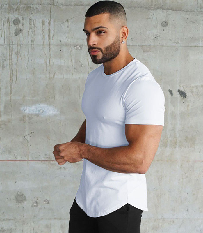 Free shipping Men Gym T shirts Custom Design made by Arrafi Sports