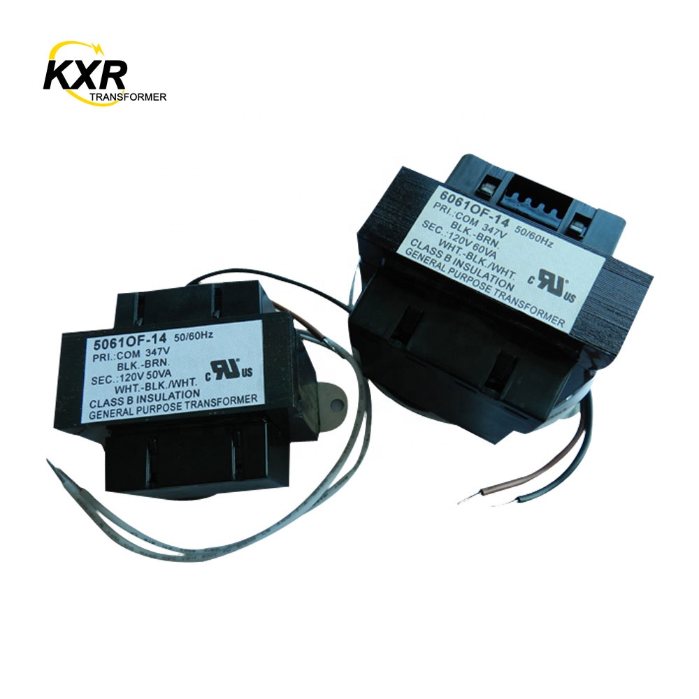Многофункциональный кран 120V 208V 240V 277V 480V 60Hz вентиляции и кондиционирования UL CUL Шаг вниз класса 2 низкого напряжения 24V переменного тока, адаптер-преобразователь напряжения EI трансформатор 40VA