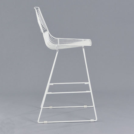 Bar furniture rental metal wire bar table and chair set