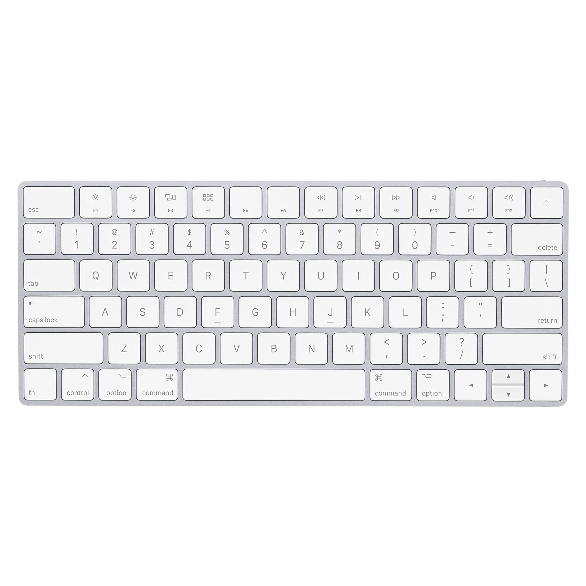 Built-in battery wireless charging keyboard for Apple