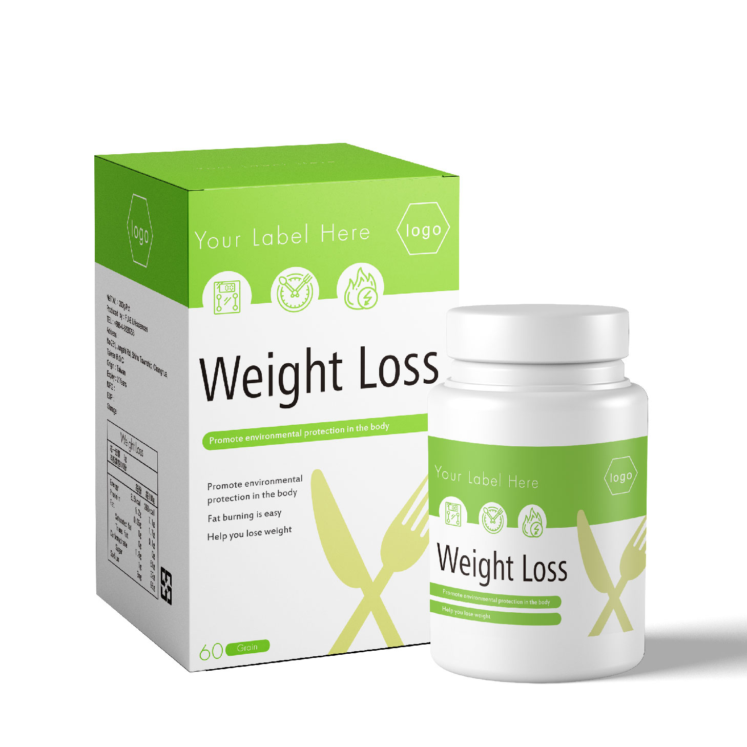 gain capsule customized ODM OEM healthy food