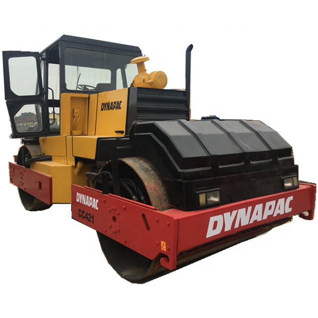 Подержанные дорожные ролики dynapac CC421 высокого качества, б/у dynapac CC421