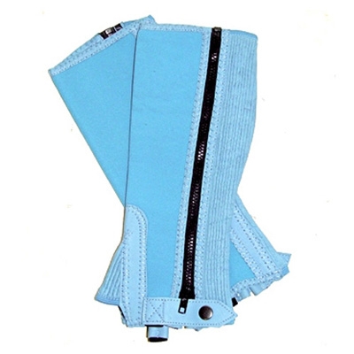 Top Quality Amara Leather Equestrian Lightweight Horse Rider Half Chaps