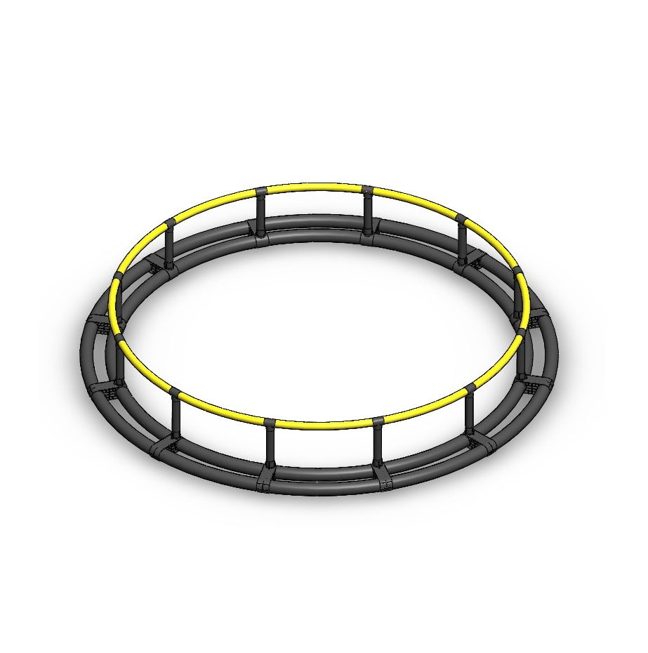 Поставщик из Вьетнама, завод HDPE, плавающая круглая клетка, фермерская рыболовная клетка, плавающая черная рамка, квадратный материал, оригинальная форма сетки