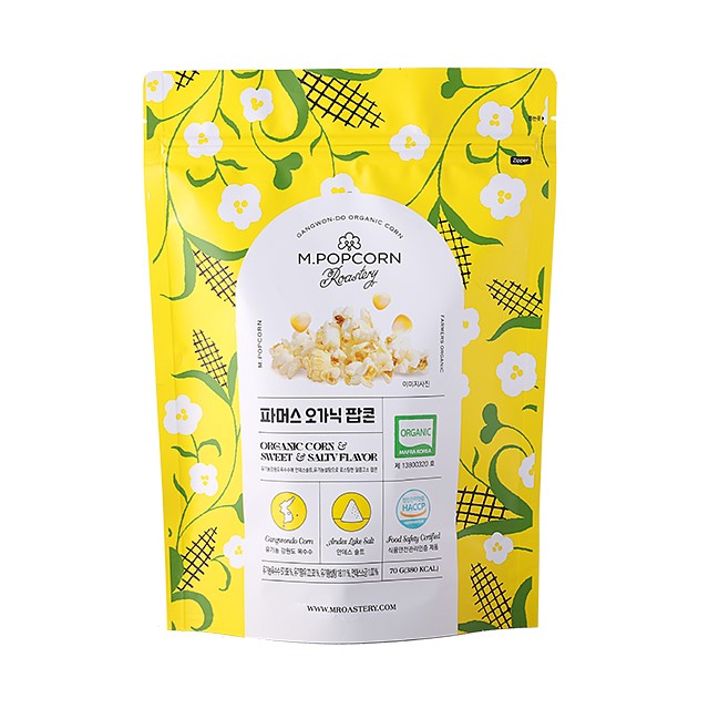 Original salts and sweet Farmer's Organic snack Popcorn Made in Korea