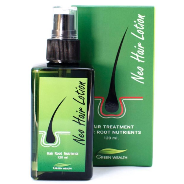 Neo Hair Lotion Thailand by Green Wealth is the lotion to nourish hair Help Hair Grow Again 100% Safe Herbal Made In Thailand