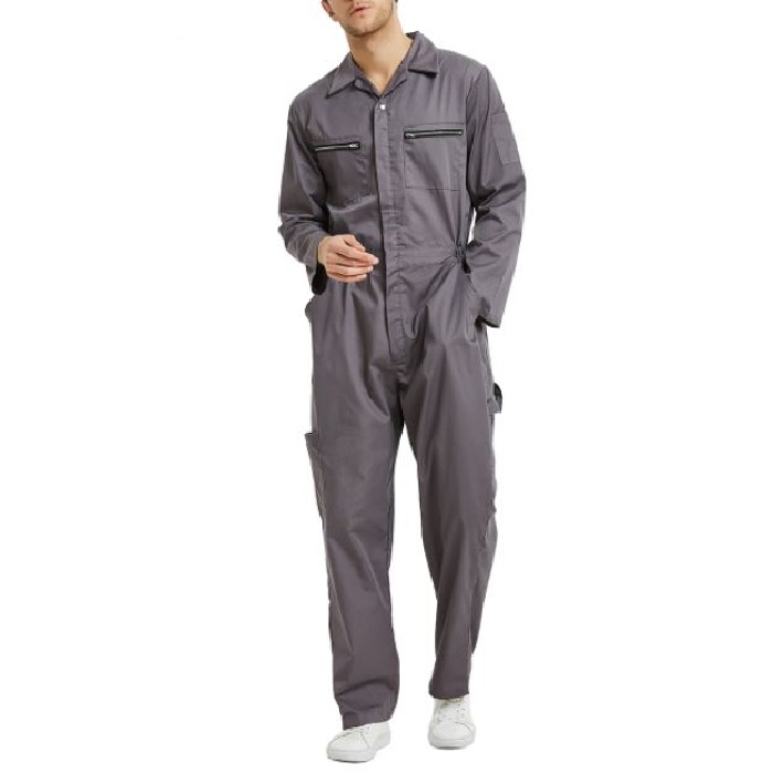 Customized 100% Cotton Other Uniforms Industrial Jacket Electrical Fire Suit Construction Safety Work Wear Clothing