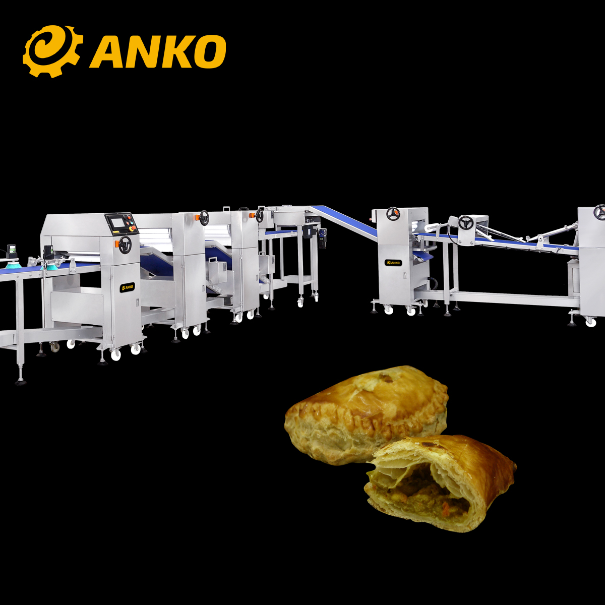 Anko Automatic French Puff Pastry Production Line