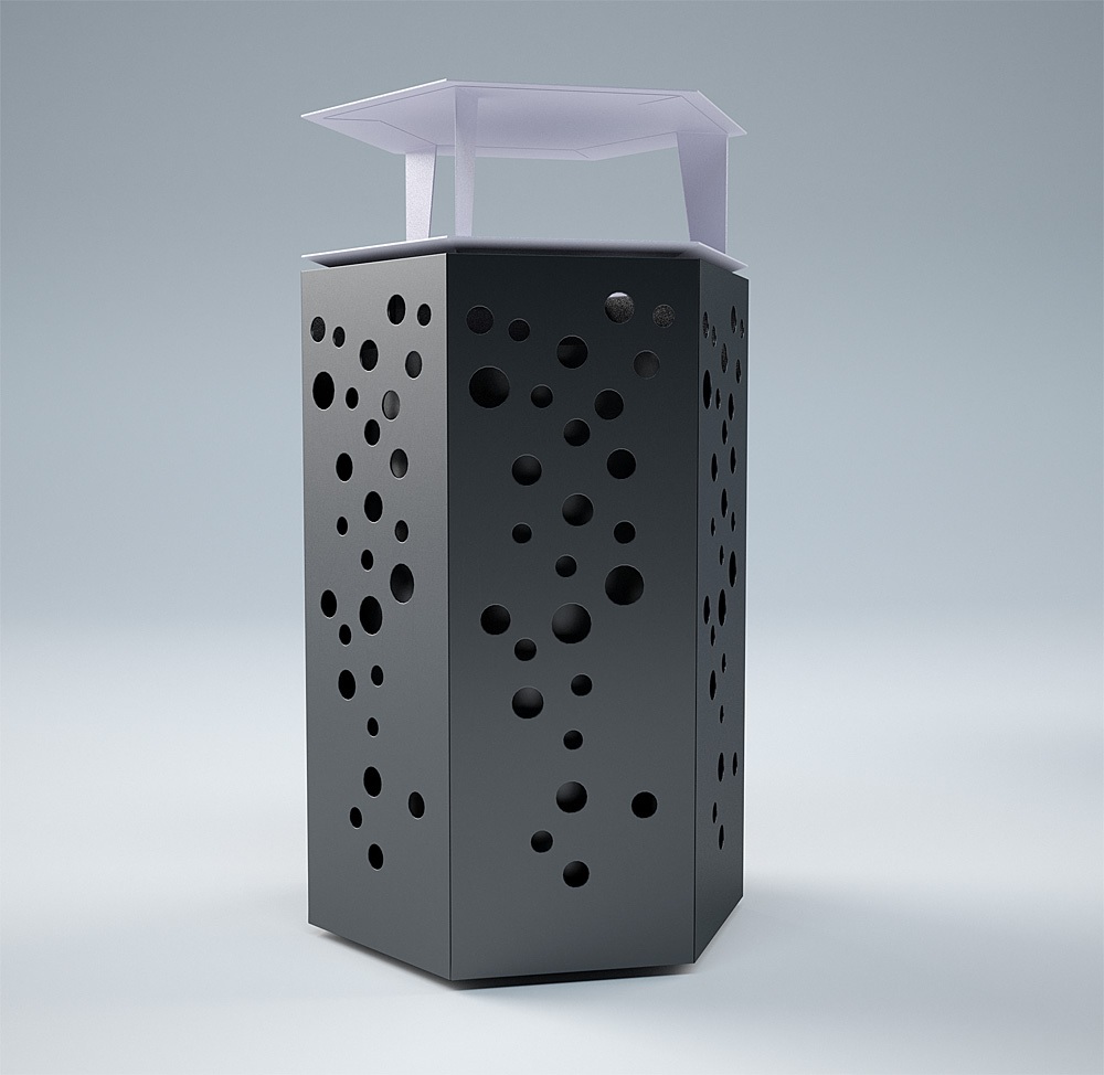 Top quality outdoor public bins for sale