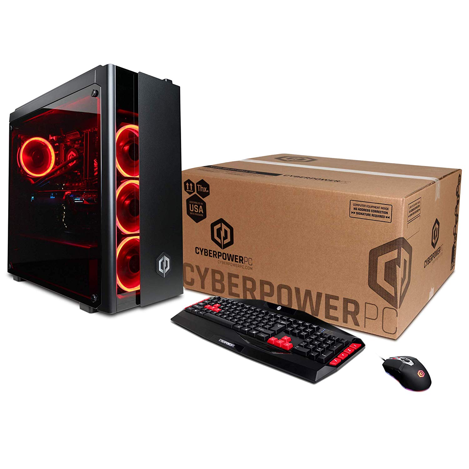 CyberpowerPC геймера Xtreme GXi11160CPG Intel i7-9700K 3,6 ГГц 16 Гб DDR4 GeForce RTX 2080 Ti 11GB 240GB SSD для ПК-игр