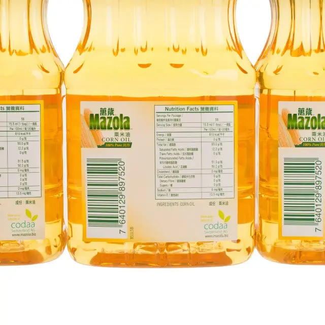 Ukraine Origin 100% Pure Refined Edible Corn Oil