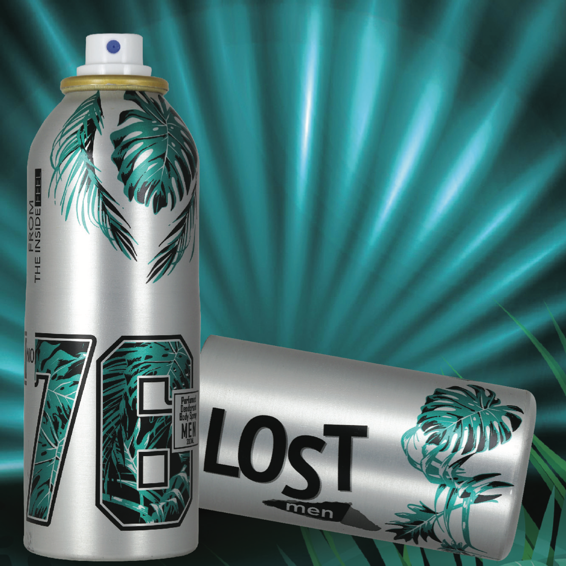 Мужской дезодорант-спрей для душа LOST, 200 мл, лучшее качество и цена, повседневный аромат-спрей, долговечная эссенция