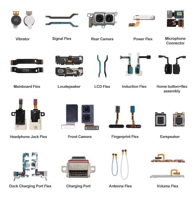 Mobile Phone Spare Parts and Accessories for iPhone for Samsung for Huawei for Xiaomi for Motorola for Xiaomi Rear Camera