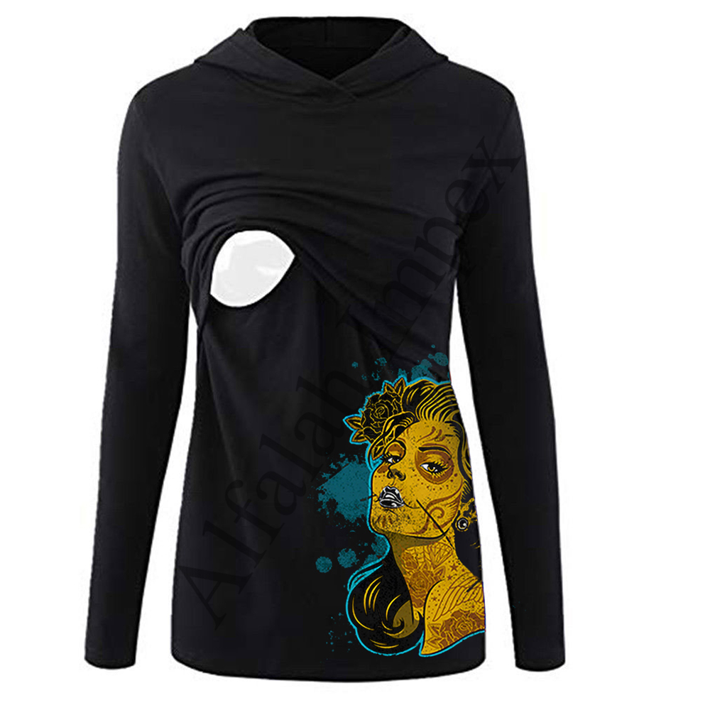 Ladies maternity hoodies