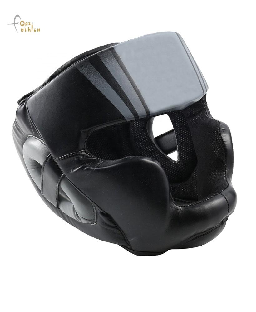 NEW Fashion Leather Or PU BOXING HEAD GUARD OEM Custom Design Full Face Head Guard