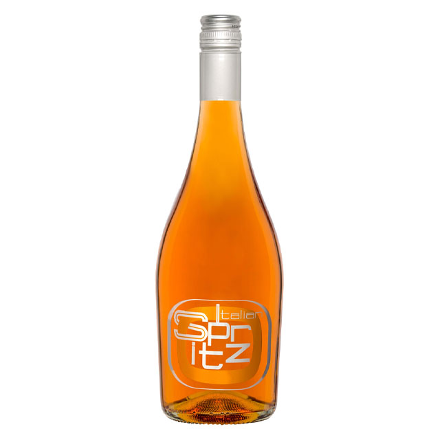 Итальянская бутылка Spritz, напиток на основе ароматизированного вина для аперитива