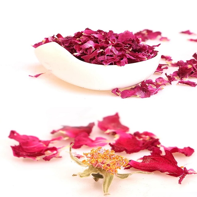 Pink Rose Petals Dry