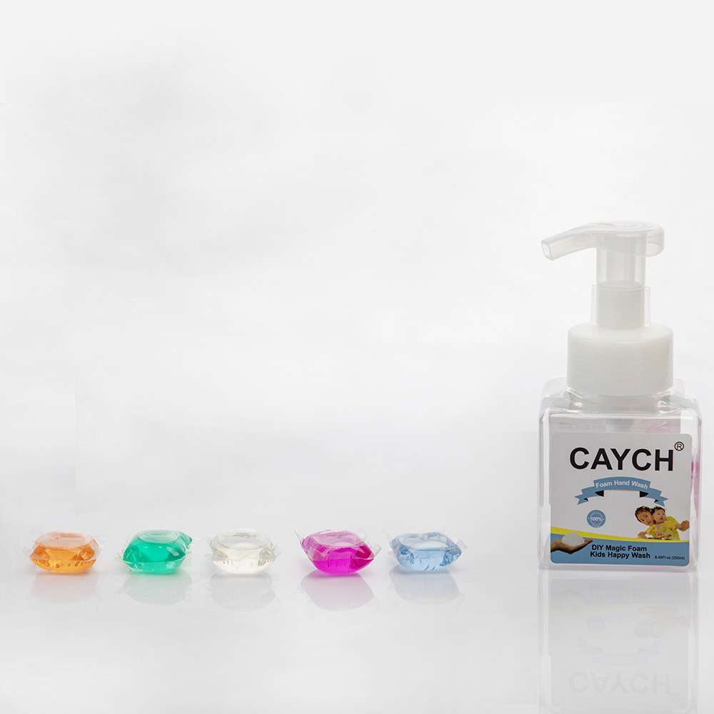 Большой запас смешные Diy водорастворимые стручки ручная стирка