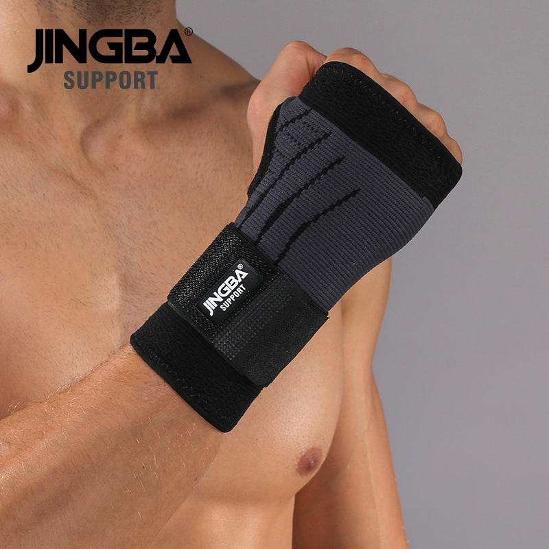 JINGBASUPPORT 50207, поддержка запястья, тяжелая атлетика, защита ладони, эластичный бандаж