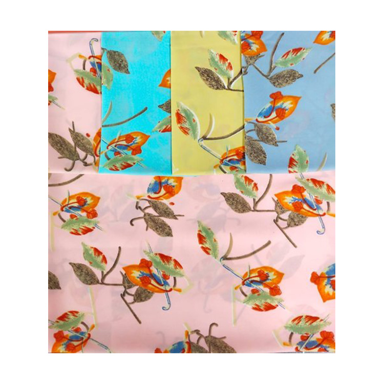 Blackberry Printed Fabric Best for ethnic wear floral theme cotton and silk