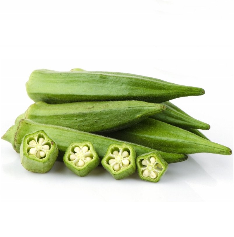 Лидер продаж, свежие овощи Okra 100%, высококачественные органические дамские пальцы/свежие окра, экспорт, сделано во Вьетнаме, упаковка в коробку