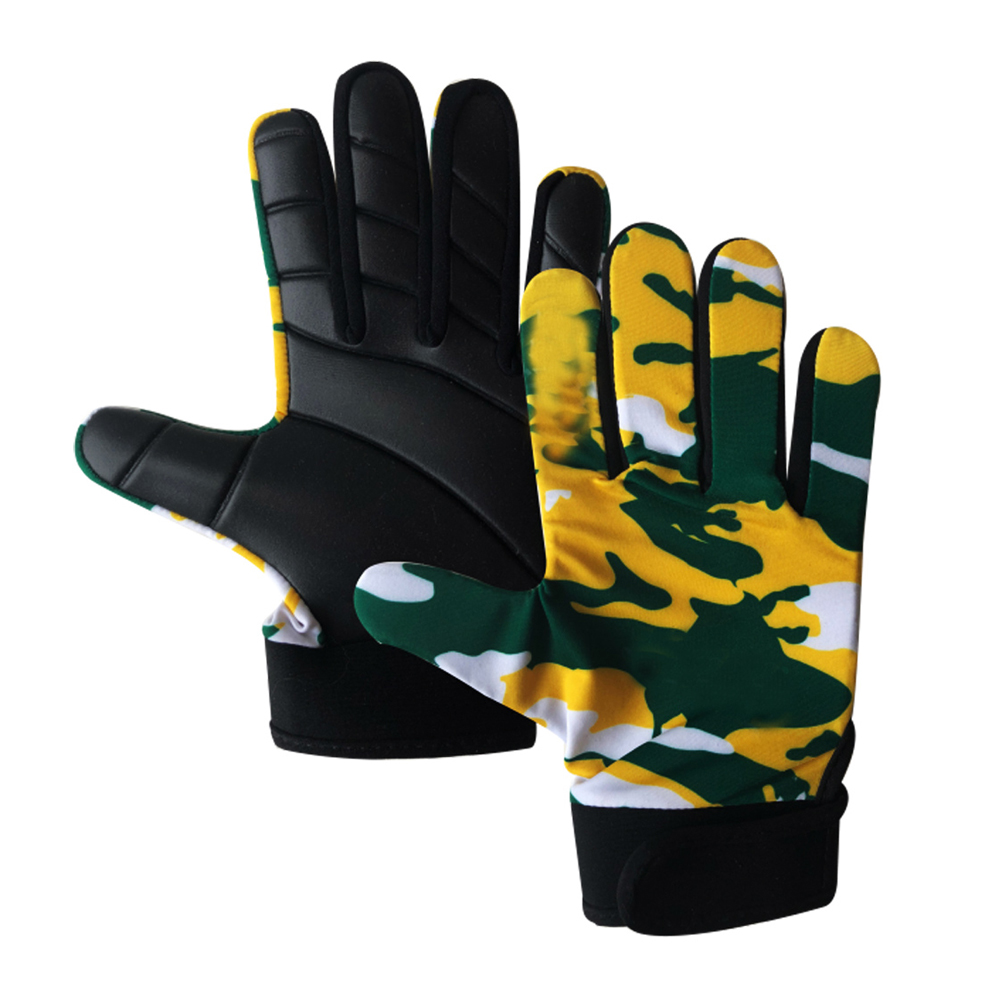 High Quality PU Leather Made Goalkeeper Gloves Football Gloves Goal-Keeping Gloves For Sale