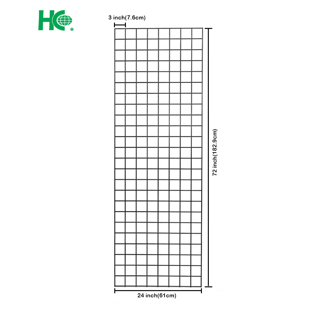 Grid mesh wall