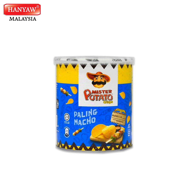[Malaysia] Fast Shipping + Halal Certified Mister Potato Crisps BBQ Chips ( 12 Tins x 45g / Ctn)