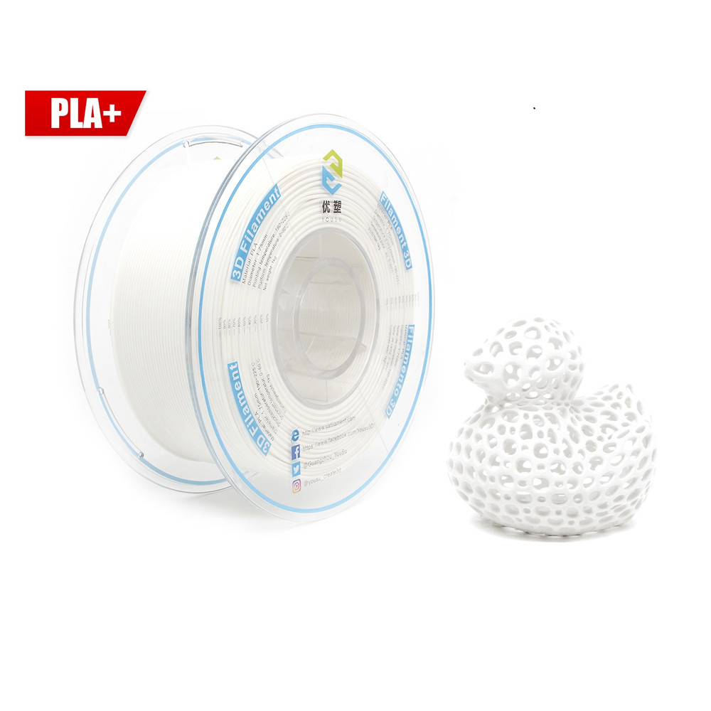 Китайский поставщик Yousu Black PLA Plus (PLA +) 1,75 мм PLA Филамент для 3D принтера 1 кг