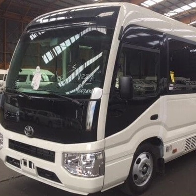 Бывший в употреблении RHD/LHD-автобус Toyota Coaster 30 мест HR 4X2 | Микроавтобус MPV
