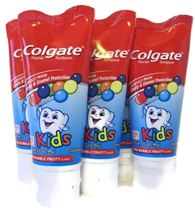 Зубная паста и зубная щетка Colgate для детей