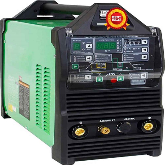 Оригинальный Everlast PowerTIG 255 EXT Digital Ac Dc Tig Stick Импульсный сварочный аппарат с двойным инвертором напряжения Ac Dc