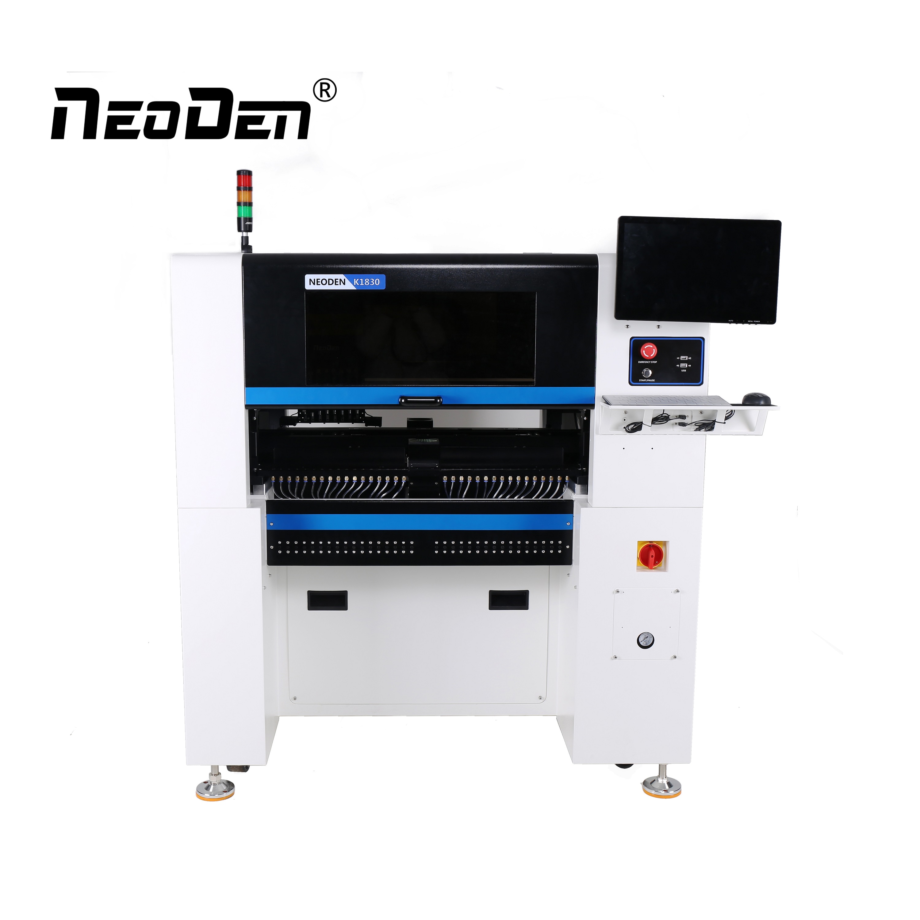 Машина для захвата и размещения NeoDen K1830, производство печатных плат, производственная линия SMT