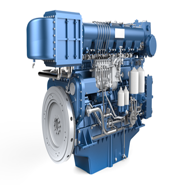 Wechai WP6C165-18 6 cylinder 4 stroke Water cooled 122kw 1800rpm marine engine