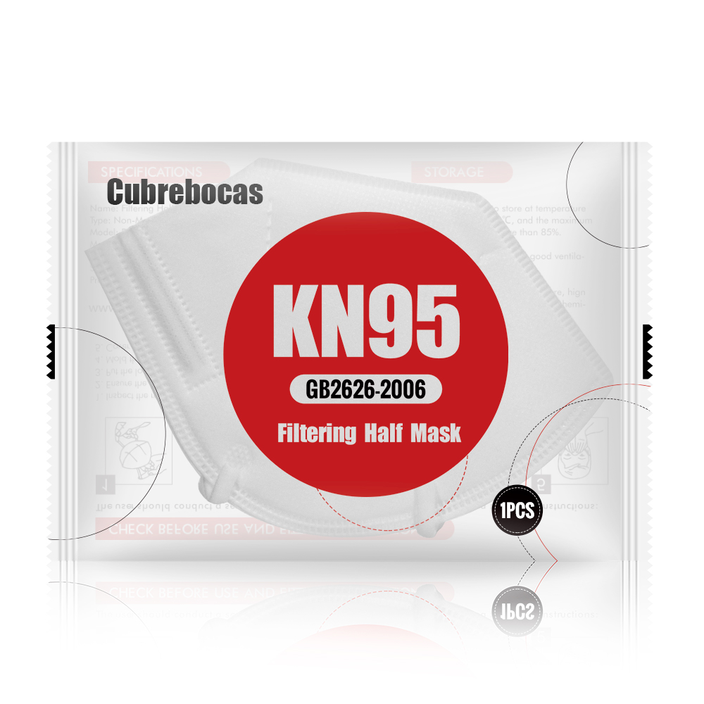 Cubrebocas KN95 Китай GB2626 Ушная петля KN95Mask Cubreboca тушь для ресниц Cubre bocas Desechables Mascarilla Cubrebocas