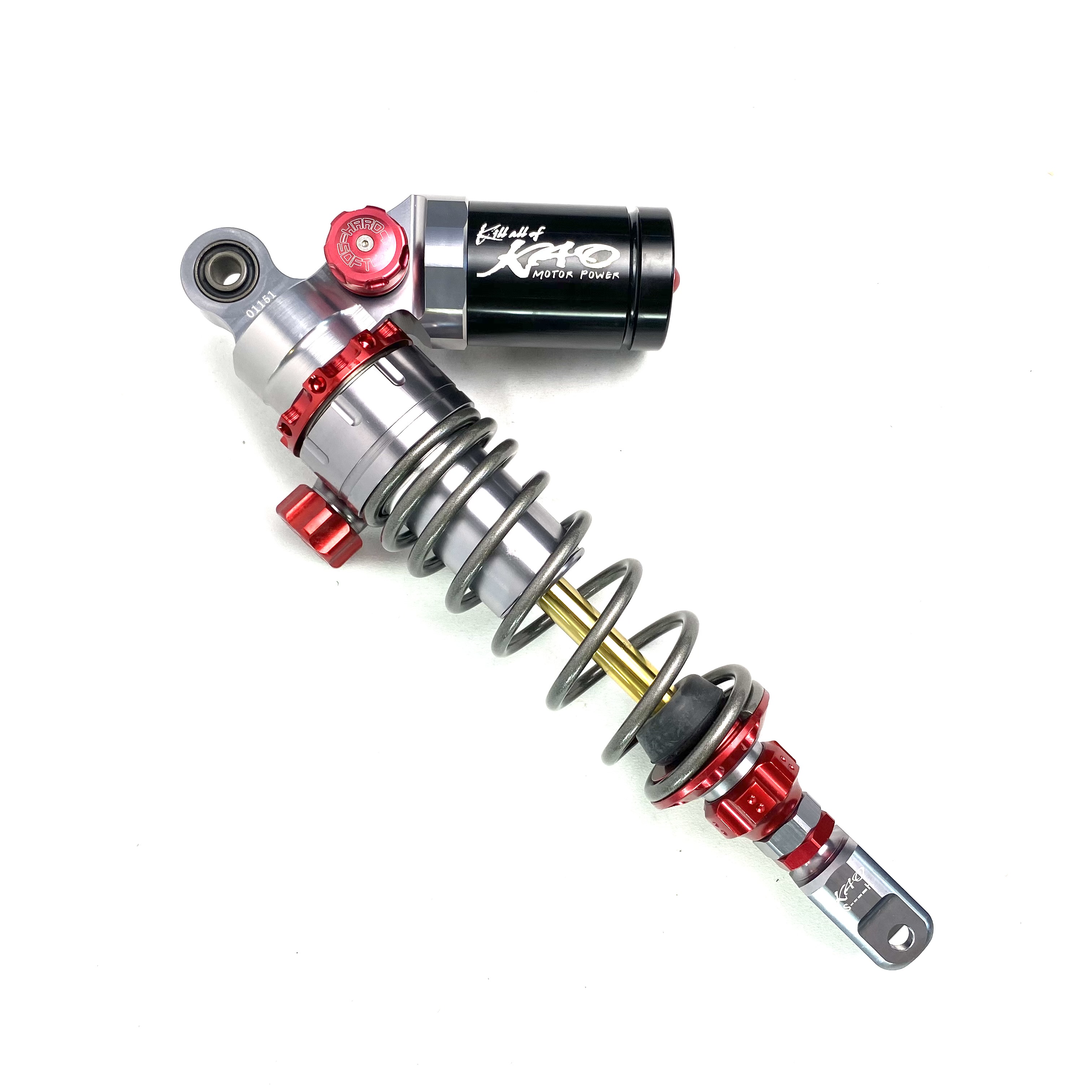 Exclusive KAO Customization CNC ODM Racing Adjustable Motorcycle Nitrogen Hydraulic Shock Absorber