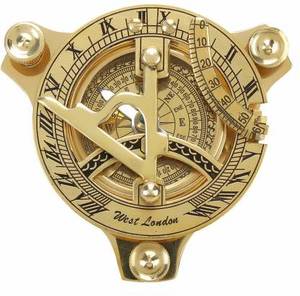 Латунный компас Sundial, морской рабочий компас, карманный стильный коллекционный декоративный предмет