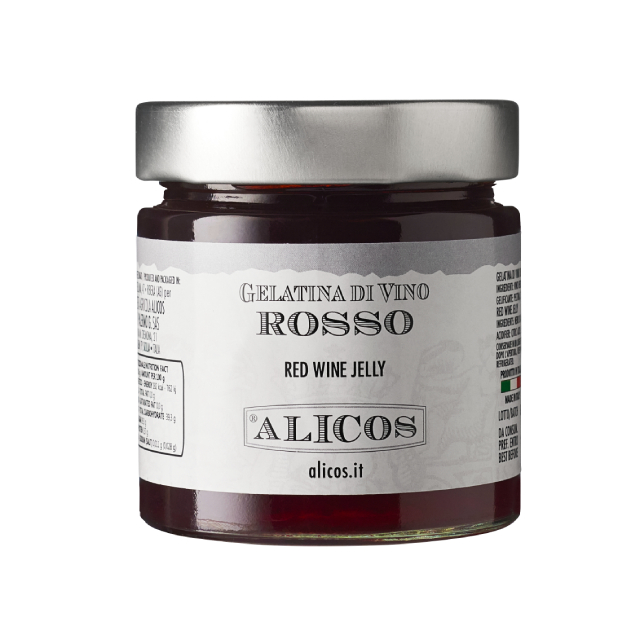 Приготовление еды в Италии, желе для красного вина nero d'avola
