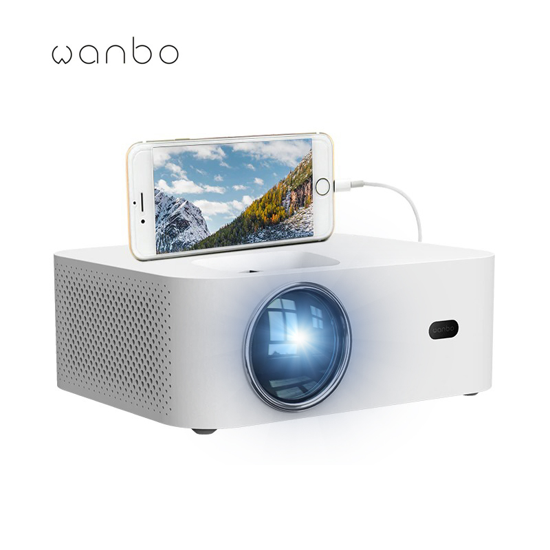 wanbo x1 multimedia mini portable hd 1080p android led cinema small mobile smart phone bluetooth wifi projector