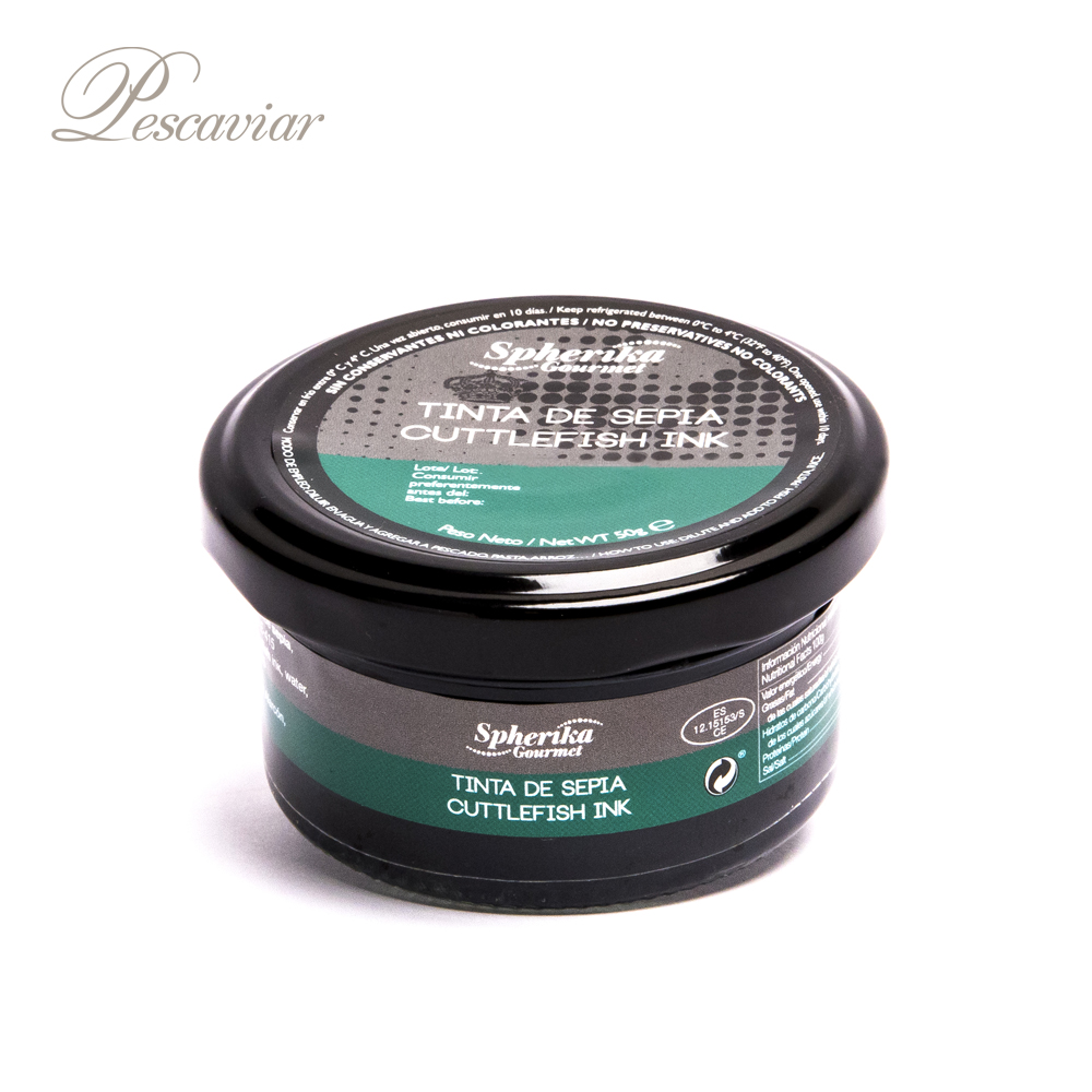 Чернил Cuttlefish-Spherika Gourmet 50 г (Испания)