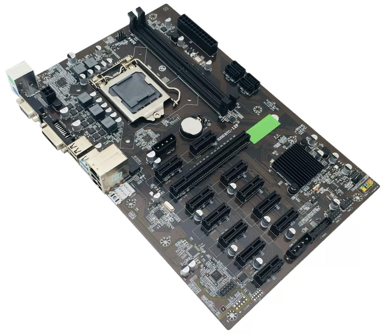 B250 12GPU материнская плата Expert 12 PCI Intel чипсет DDR4 RAM LGA1151 B250