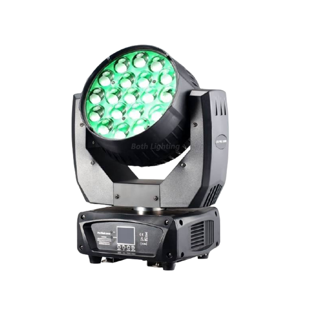 BOTHLIGHTING MAC Aura 19x15w rgbw 4 in 1 zoom beam wash led moving light